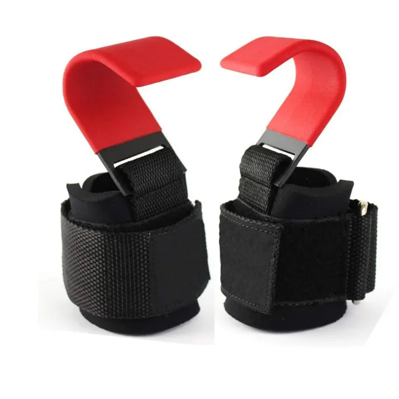 Weight Lifting Hook Straps 💪 Enhanced Grip & Wrist Support | Ideal for Pull-Ups & Powerlifting