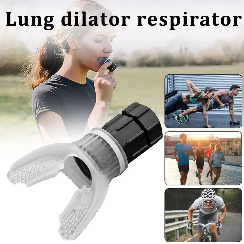 NEW Sports Breathing Trainer Exercise Lung Face Mouthpiece Respirator Fitness Equipment for Household Healthy Care Accessories